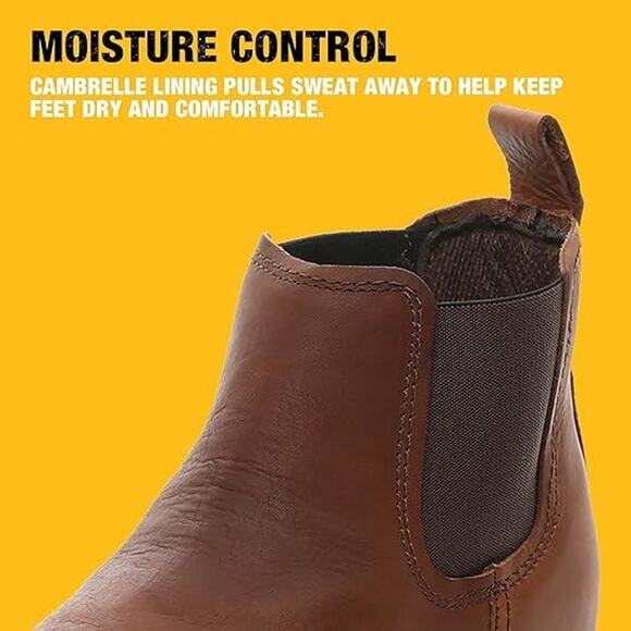 DEWALT Flex Albany 6” Chelsea Work Boots Leather Water Resistant Men 13 NIB - Picture 7 of 9